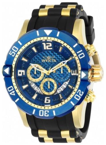 Invicta Pro Diver Miesten kello 23704 Sininen/Kullansävytetty teräs