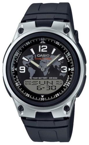 Casio Collection Miesten kello AW-80-1A2VES Musta/Muovi Ø40 mm