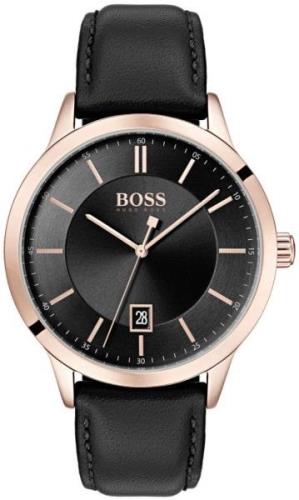 Hugo Boss 99999 Miesten kello 1513686 Musta/Nahka Ø41 mm