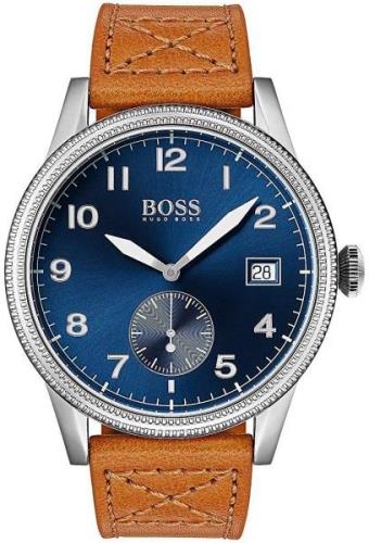 Hugo Boss 99999 Miesten kello 1513668 Sininen/Nahka Ø44 mm