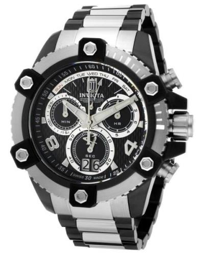 Invicta Jason Taylor Arsenal Miesten kello 13048 Musta/Teräs Ø48 mm