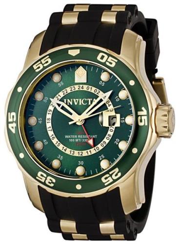 Invicta Pro Diver Miesten kello 6994 Vihreä/Kullansävytetty teräs