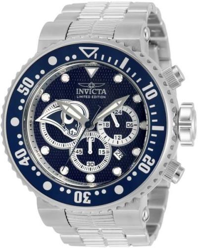 Invicta 99999 Miesten kello 33132 Sininen/Teräs Ø52 mm