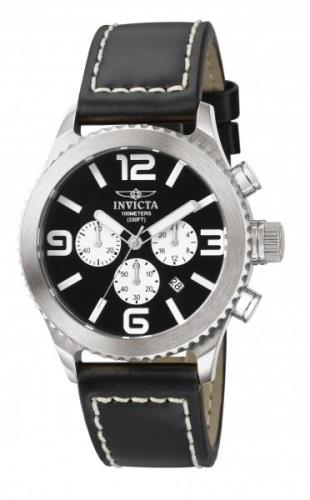 Invicta II Miesten kello 1427 Musta/Nahka Ø46 mm