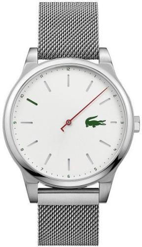 Lacoste 99999 Miesten kello 2010969 Valkoinen/Teräs Ø43 mm