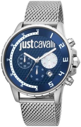 Just Cavalli 99999 Miesten kello JC1G063M0275 Sininen/Teräs Ø44 mm