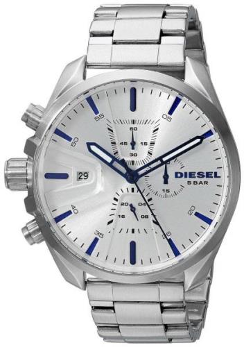 Diesel Chronograph Miesten kello DZ4473 Hopea/Teräs Ø47 mm