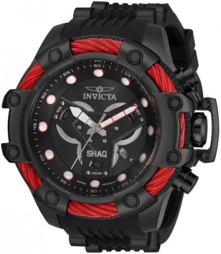 Invicta Shaq Miesten kello 33668 Musta/Teräs Ø58 mm