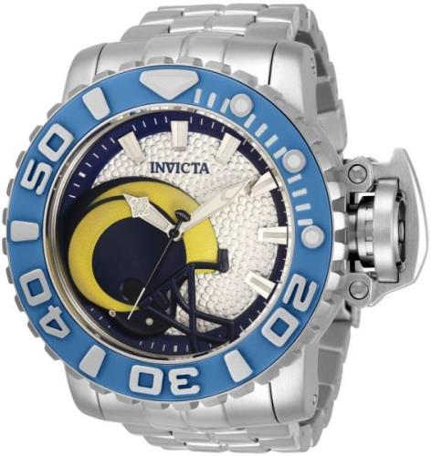 Invicta 99999 Miesten kello 33019 Valkoinen/Teräs Ø58 mm