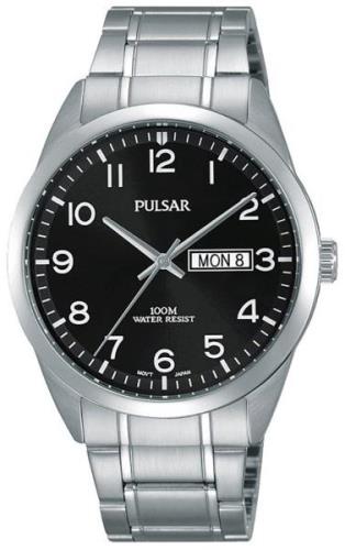 Pulsar 99999 Miesten kello PJ6063X1 Musta/Teräs Ø38 mm