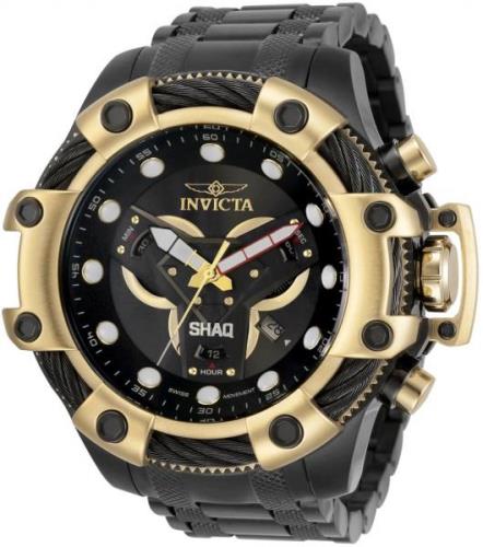 Invicta Shaq Miesten kello 33657 Musta/Teräs Ø58 mm