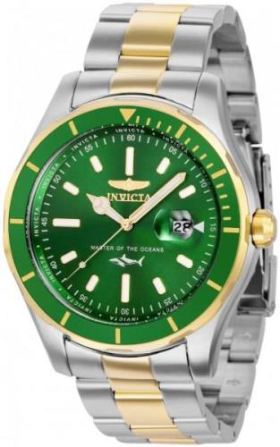 Invicta Pro Diver Miesten kello 35598 Vihreä/Kullansävytetty teräs