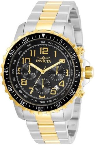 Invicta Specialty Miesten kello 30792 Musta/Kullansävytetty teräs