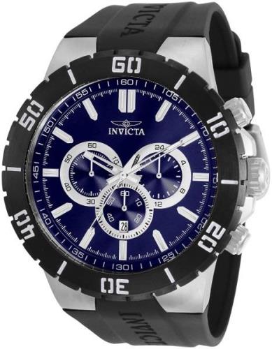 Invicta Pro Diver Miesten kello 30727 Sininen/Kumi Ø54 mm