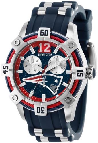 Invicta Nfl Naisten kello 35792 Sininen/Teräs Ø40 mm