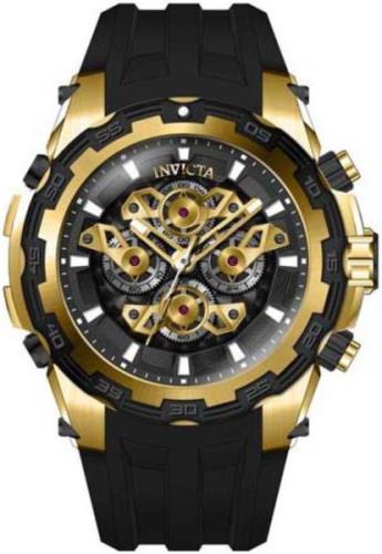 Invicta Specialty Miesten kello 34213 Musta/Kumi Ø50 mm