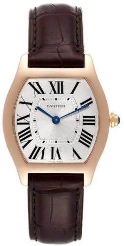 Cartier Tortue Naisten kello W1556362 Hopea/Nahka