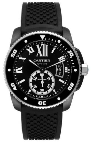 Cartier Calibre De Cartier Miesten kello WSCA0006 Musta/Kumi Ø42 mm