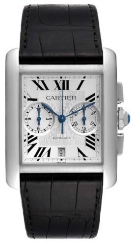 Cartier Tank MC Naisten kello W5330007 Hopea/Nahka