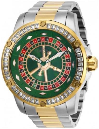 Invicta Specialty Miesten kello 28716 Vihreä/Kullansävytetty teräs