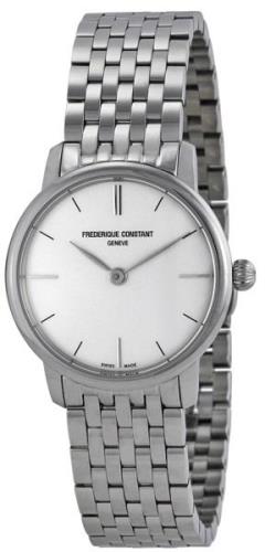 Frederique Constant Classics Naisten kello FC-200S1S36B Hopea/Teräs