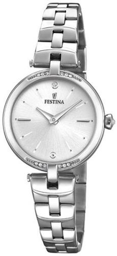 Festina Mademoiselle Naisten kello F20307-1 Hopea/Teräs Ø29 mm