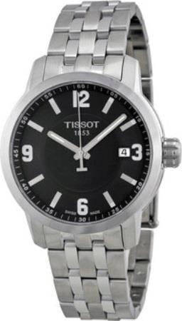 Tissot PRC 200 Miesten kello T055.410.11.057.00 Musta/Teräs Ø39.3 mm