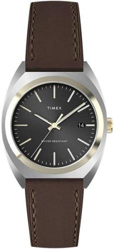 Timex Milano XL Miesten kello TW2U15800D7 Musta/Nahka Ø38 mm