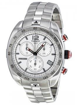 Tissot PRS 330 Miesten kello T076.417.11.037.00 Hopea/Teräs Ø44 mm