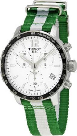 Tissot Quickster Miesten kello T095.417.17.037.17 Valkoinen/Teräs