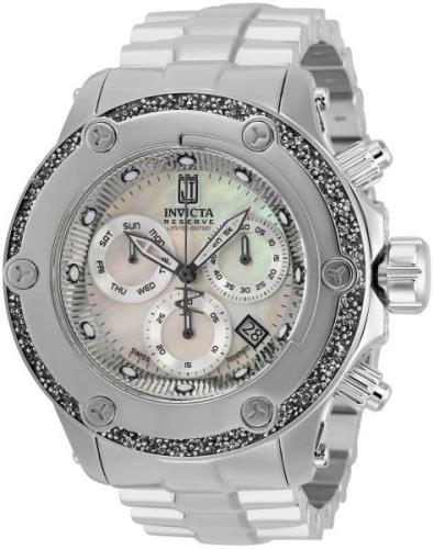 Invicta Jason Taylor Miesten kello 34276 Valkoinen/Teräs Ø52 mm