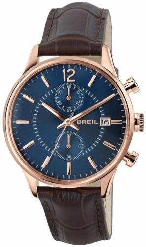 Breil 99999 Miesten kello TW1570 Sininen/Nahka Ø40.5 mm