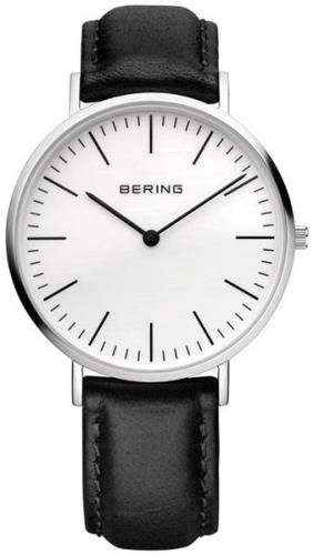 Bering Classic 13738-404 Valkoinen/Nahka Ø38 mm
