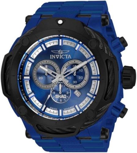 Invicta Shaq Miesten kello 33664 Sininen/Hiilikuitua Ø60 mm