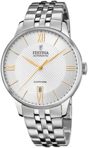 Festina Dress Miesten kello F20482-4 Hopea/Teräs Ø42 mm