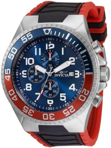 Invicta Pro Diver Miesten kello 36338 Sininen/Kumi Ø52 mm