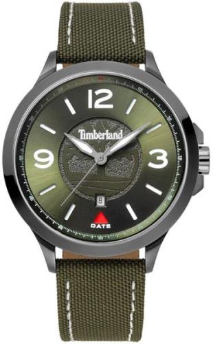 Timberland 99999 Miesten kello TBL15515JSU.19 Vihreä/Nahka Ø44 mm