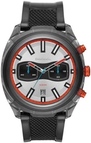 Diesel 99999 Miesten kello DZ4509 Hopea/Tekstiili Ø48 mm