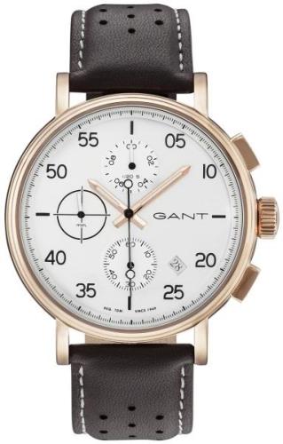 Gant Wantage Miesten kello GT037002 Valkoinen/Nahka Ø45 mm