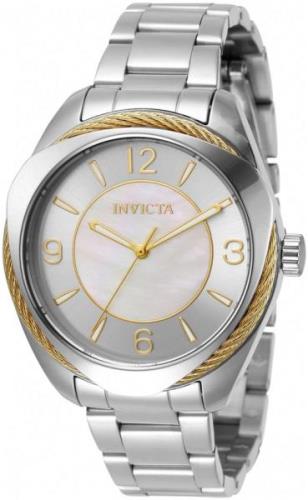 Invicta 99999 Naisten kello 31216 Hopea/Teräs Ø38 mm