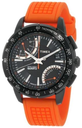 Timex Miesten kello T2N707 Musta/Kumi Ø46 mm
