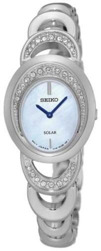 Seiko Solar Naisten kello SUP295P1 Valkoinen/Teräs Ø23 mm