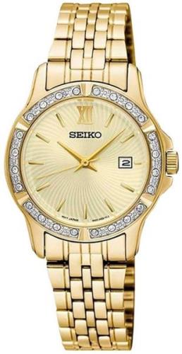 Seiko Dress Ladies Naisten kello SUR728P1 Samppanja/Kullansävytetty