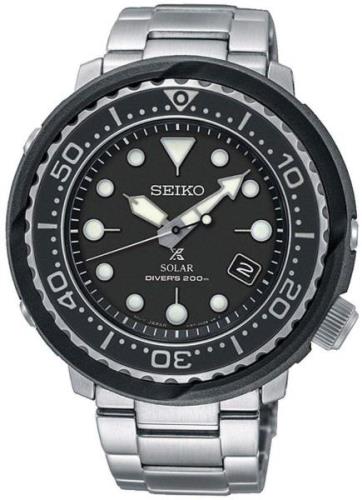 Seiko Prospex Miesten kello SNE497P1 Musta/Teräs Ø47 mm