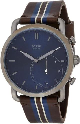 Fossil 99999 Miesten kello FTW1182 Sininen/Nahka Ø42 mm