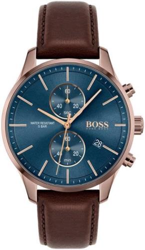 Hugo Boss 99999 Miesten kello 1513804 Sininen/Nahka Ø42 mm