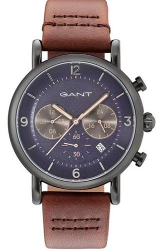 Gant 99999 Miesten kello GT007007 Sininen/Nahka Ø44 mm