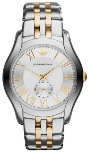 Emporio Armani Miesten kello AR1844 Hopea/Kullansävytetty teräs