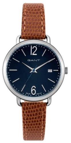 Gant 99999 Naisten kello GT068003 Sininen/Nahka Ø28 mm