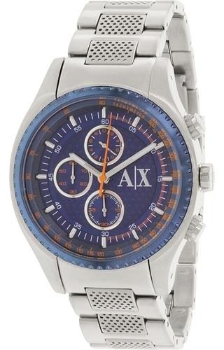 Armani Exchange Street Miesten kello AX1607 Sininen/Teräs Ø45 mm